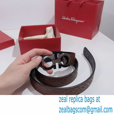 Ferragamo Width 3.5cm Belt FERRA52 - Click Image to Close