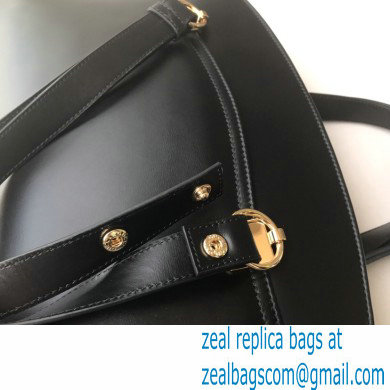 Gucci Arli Large Top Handle Bag 550130 Black - Click Image to Close