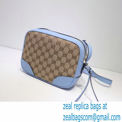 Gucci Bree Original GG Canvas Mini Messenger Bag 387360 Blue 2021