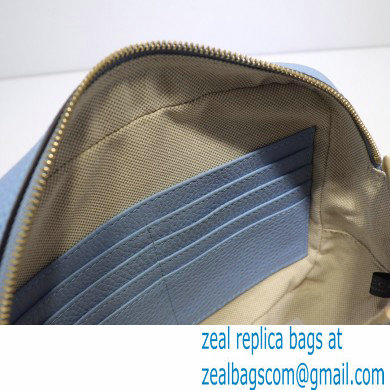 Gucci Bree Original GG Canvas Mini Messenger Bag 387360 Blue 2021