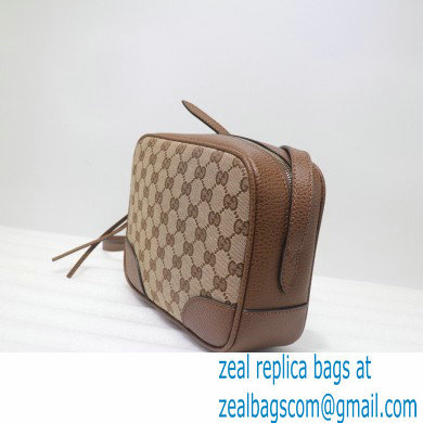 Gucci Bree Original GG Canvas Mini Messenger Bag 387360 Brown 2021 - Click Image to Close