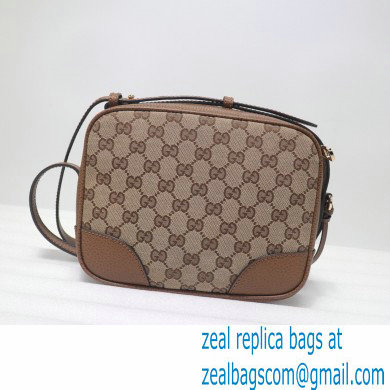 Gucci Bree Original GG Canvas Mini Messenger Bag 387360 Brown 2021