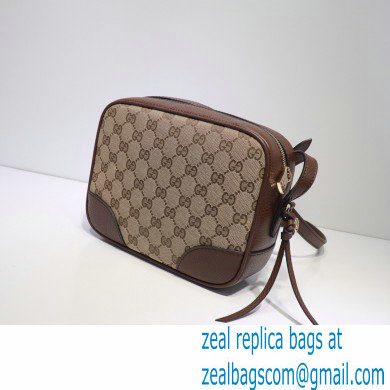 Gucci Bree Original GG Canvas Mini Messenger Bag 387360 Coffee 2021 - Click Image to Close