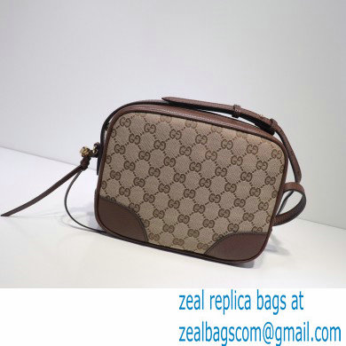 Gucci Bree Original GG Canvas Mini Messenger Bag 387360 Coffee 2021 - Click Image to Close