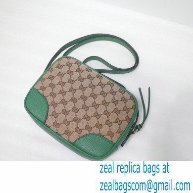 Gucci Bree Original GG Canvas Mini Messenger Bag 387360 Green 2021