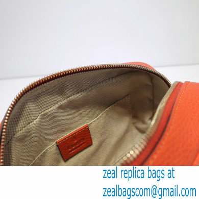 Gucci Bree Original GG Canvas Mini Messenger Bag 387360 Orange 2021 - Click Image to Close