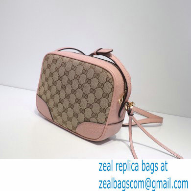 Gucci Bree Original GG Canvas Mini Messenger Bag 387360 Pink 2021