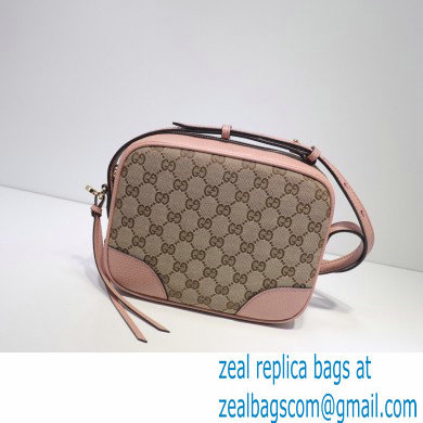 Gucci Bree Original GG Canvas Mini Messenger Bag 387360 Pink 2021 - Click Image to Close