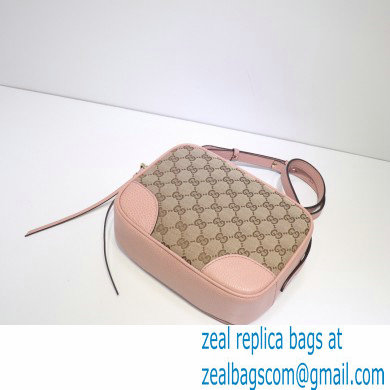 Gucci Bree Original GG Canvas Mini Messenger Bag 387360 Pink 2021