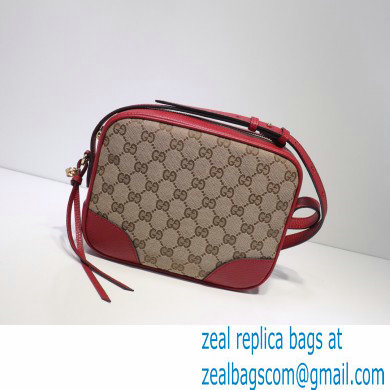 Gucci Bree Original GG Canvas Mini Messenger Bag 387360 Red 2021