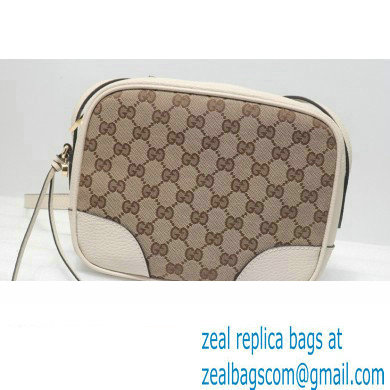 Gucci Bree Original GG Canvas Mini Messenger Bag 387360 White 2021