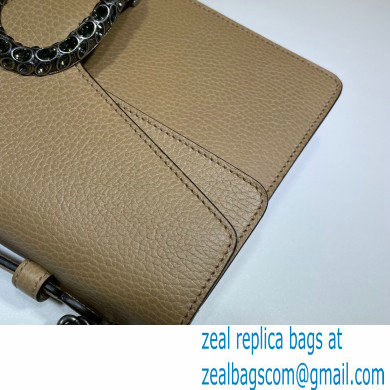 Gucci Dionysus Leather Top Handle Bag 621512 Beige