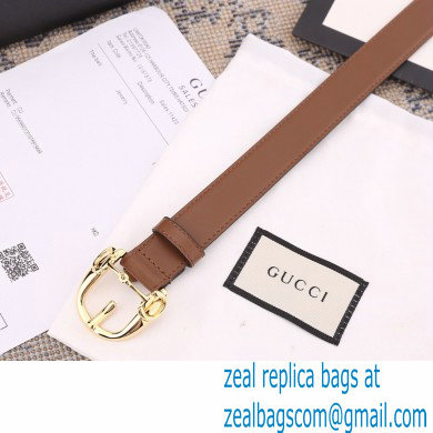 Gucci Width 2.5cm Belt G77