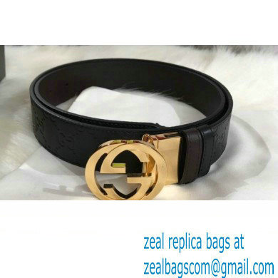 Gucci Width 3.8cm Belt G109 - Click Image to Close