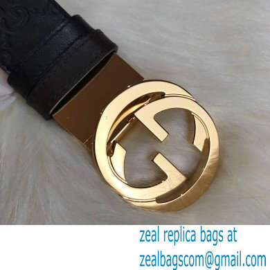 Gucci Width 3.8cm Belt G109 - Click Image to Close