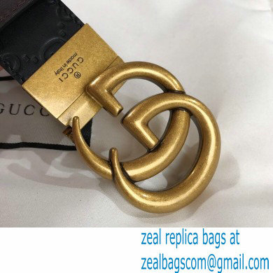 Gucci Width 3.8cm Belt G110 - Click Image to Close