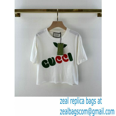 Gucci cherry print cotton T-shirt 644669 2021 - Click Image to Close