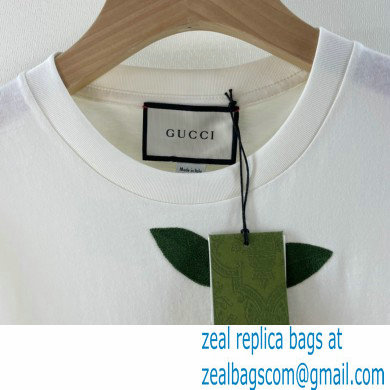 Gucci cherry print cotton T-shirt 644669 2021
