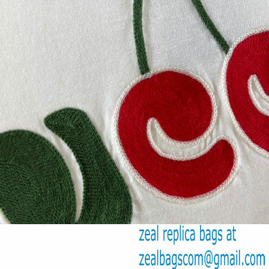 Gucci cherry print cotton T-shirt 644669 2021 - Click Image to Close