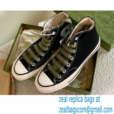 Gucci x Converse Canvas High-top Sneakers 01 2021