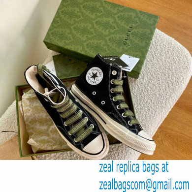 Gucci x Converse Canvas High-top Sneakers 01 2021 - Click Image to Close