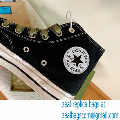 Gucci x Converse Canvas High-top Sneakers 01 2021