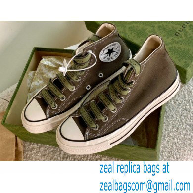 Gucci x Converse Canvas High-top Sneakers 02 2021