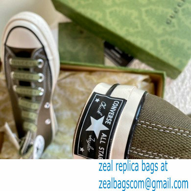 Gucci x Converse Canvas High-top Sneakers 02 2021