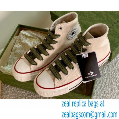 Gucci x Converse Canvas High-top Sneakers 03 2021