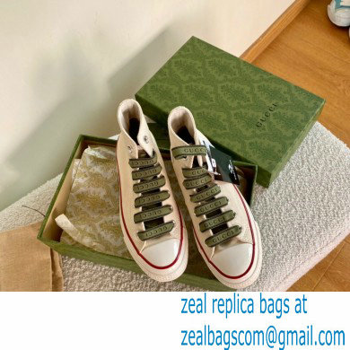 Gucci x Converse Canvas High-top Sneakers 03 2021