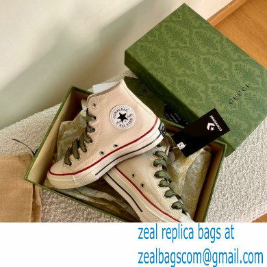 Gucci x Converse Canvas High-top Sneakers 03 2021