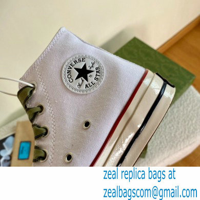 Gucci x Converse Canvas High-top Sneakers 04 2021