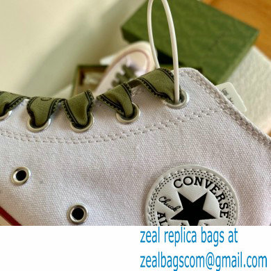 Gucci x Converse Canvas High-top Sneakers 04 2021