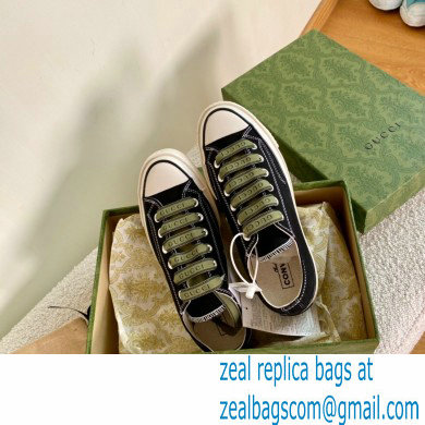 Gucci x Converse Canvas Low-top Sneakers 01 2021