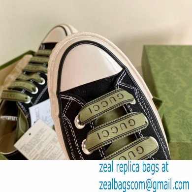 Gucci x Converse Canvas Low-top Sneakers 01 2021