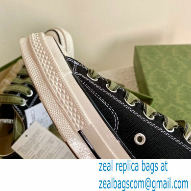 Gucci x Converse Canvas Low-top Sneakers 01 2021