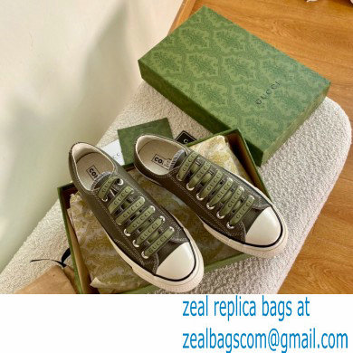 Gucci x Converse Canvas Low-top Sneakers 02 2021