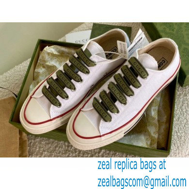 Gucci x Converse Canvas Low-top Sneakers 04 2021