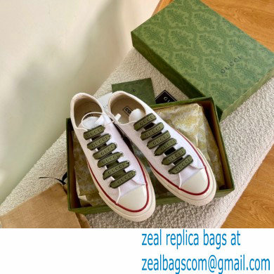 Gucci x Converse Canvas Low-top Sneakers 04 2021