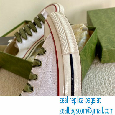 Gucci x Converse Canvas Low-top Sneakers 04 2021