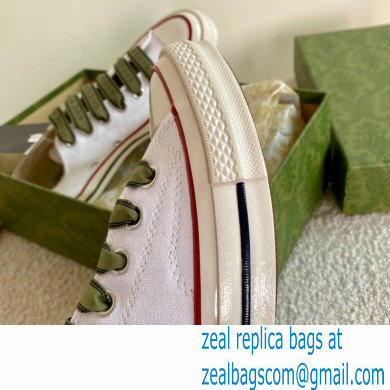 Gucci x Converse Canvas Low-top Sneakers 04 2021 - Click Image to Close