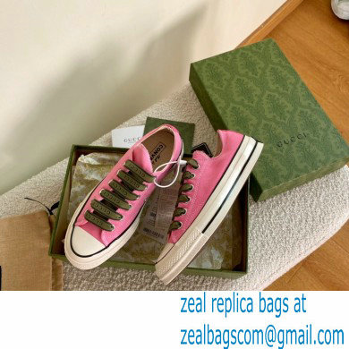 Gucci x Converse Canvas Low-top Sneakers 05 2021