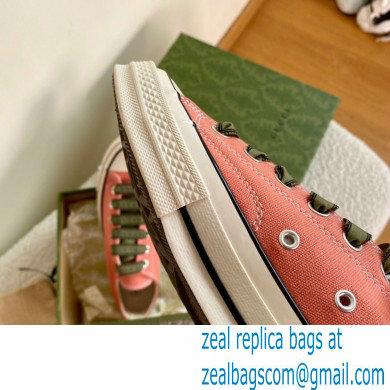 Gucci x Converse Canvas Low-top Sneakers 06 2021