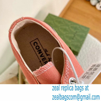 Gucci x Converse Canvas Low-top Sneakers 06 2021 - Click Image to Close