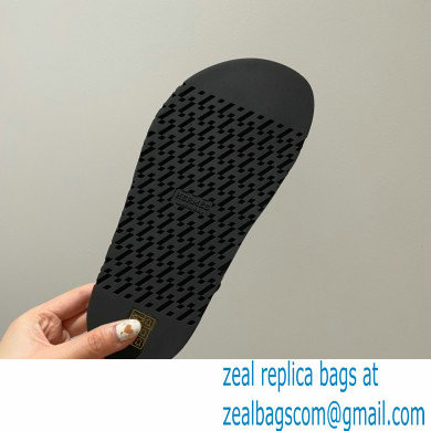 Hermes Takara Sandals Top Quality Black 2021 - Click Image to Close