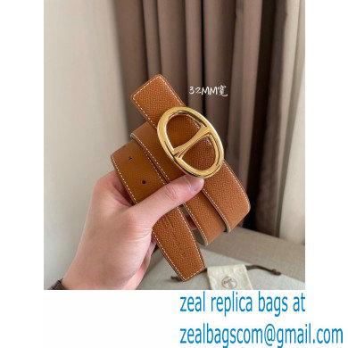 Hermes Width 3.2cm Belt H151 - Click Image to Close