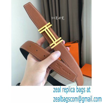 Hermes Width 3.2cm Belt H25 - Click Image to Close