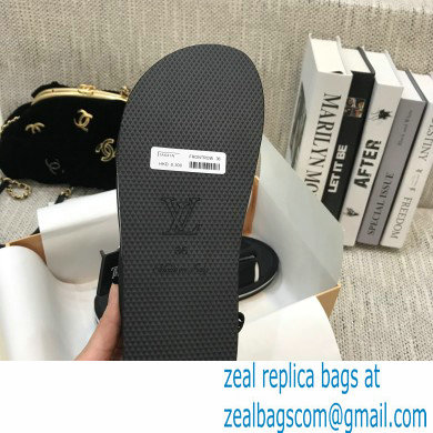 Louis Vuitton Arcade Flat Sandals Black 2021 - Click Image to Close