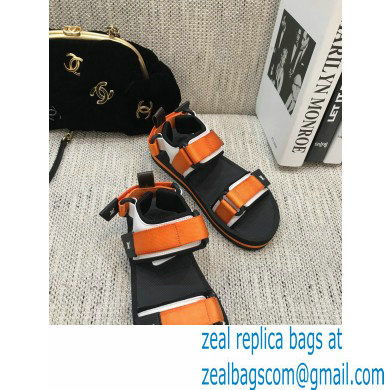 Louis Vuitton Arcade Flat Sandals Orange 2021