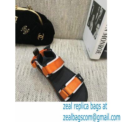 Louis Vuitton Arcade Flat Sandals Orange 2021